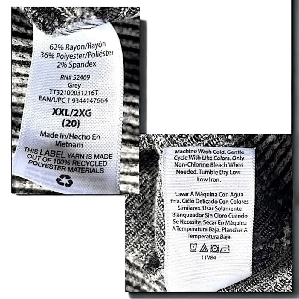 Time and Tru rayon poly
